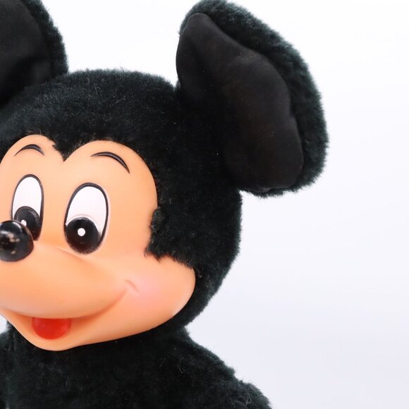 Vtg 80's Disneyland Mickey Mouse Plush Doll by Young Epoch Made in Japan - Picture 5 of 13